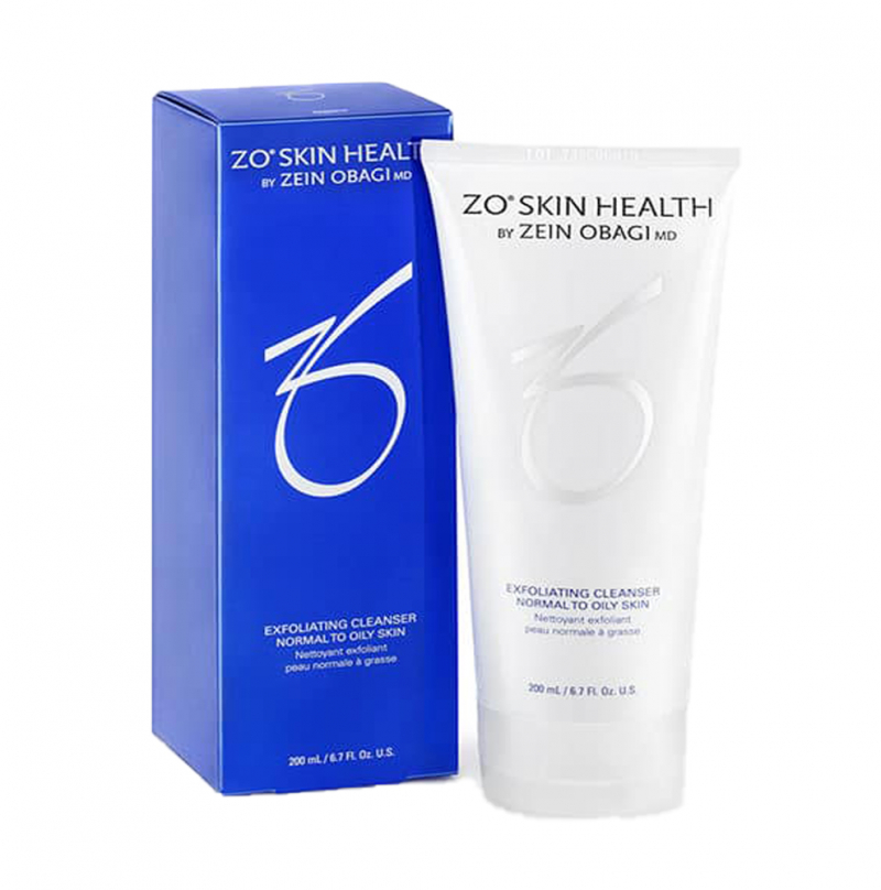 Sữa rửa mặt cho da dầu và hỗn hợp thiên dầu Zo Skin Health Exfoliating Cleanser